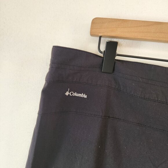 Columbia Omni-Shield Advanced Repellency Black Hiking Pants Cropped Size 16 - Picture 5 of 9